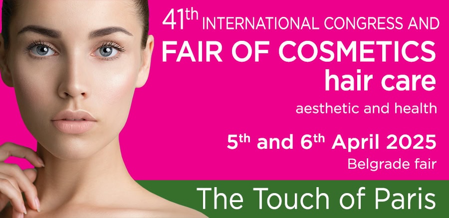 41st Cosmetics Fair, April 5 and 6, 2025, Belgrade, Serbia